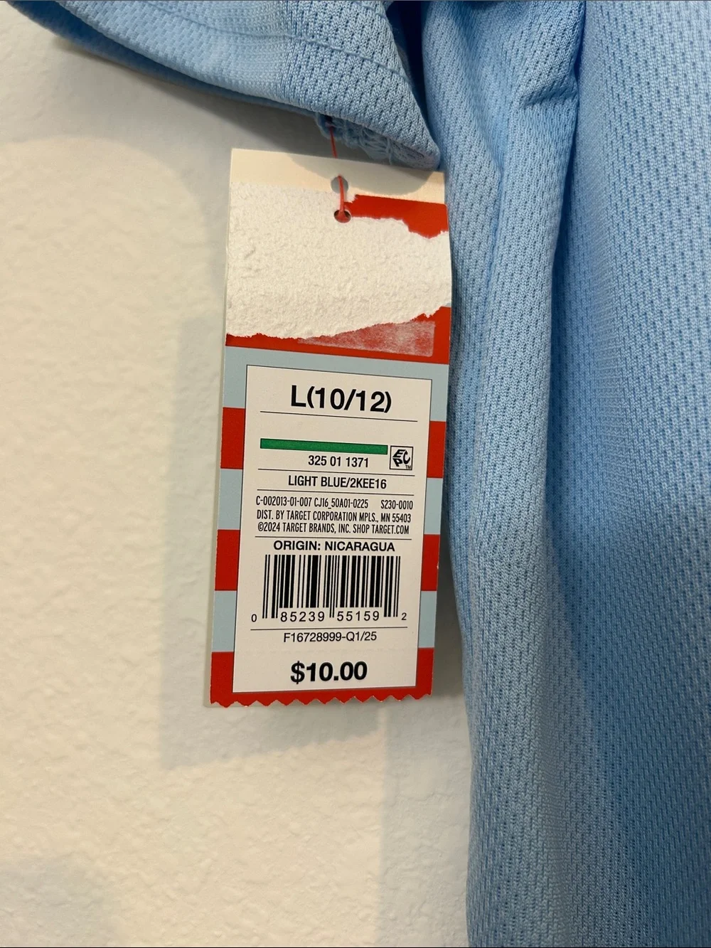 Cat & Jack Light Blue and Green Short-Sleeve Polo Set